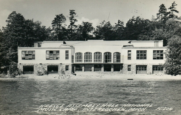 Interlochen Center for the Arts - Assembly Hall From Lake